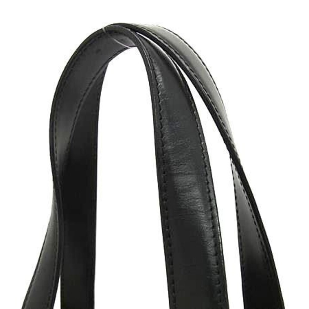 CHANEL Black Leather Tote Bag - Picture 2 of 7